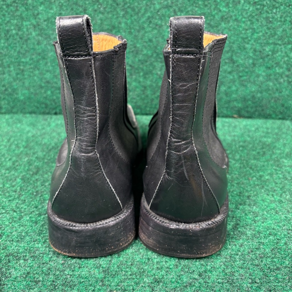 Gianni Versace Womens Shoe Black Patent Leather Square Toe Vintage Size 9 (39.5) - Picture 4 of 6